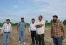बनबसा : हुड्डी नदी के बाढ़ सुरक्षा कार्यों का जिलाधिकारी ने किया स्थलीय निरीक्षण