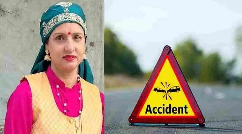 विकासनगर में सड़क हादसा, भाजपा नेत्री मधु चौहान घायल; स्कॉर्पियो कच्चे नाले में गिरी