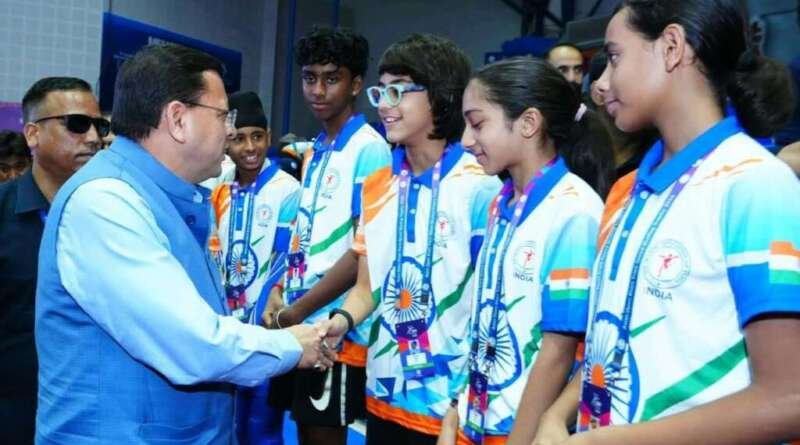 देहरादून में एशियन ओपन शॉर्ट ट्रैक स्पीड स्केटिंग ट्रॉफी का शुभारंभ, सीएम धामी ने खिलाड़ियों का किया स्वागत