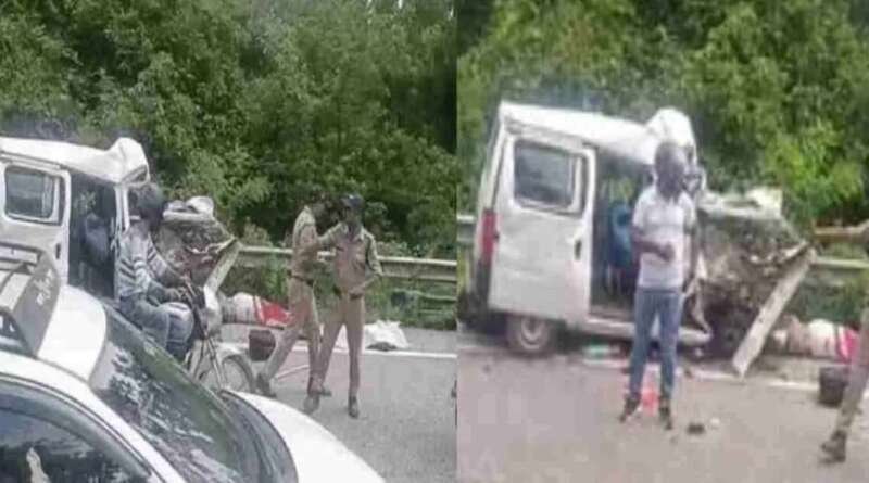देहरादून : डोईवाला टोल प्लाजा के पास भीषण सड़क हादसा, दो लोगों की मौत; कई घायल