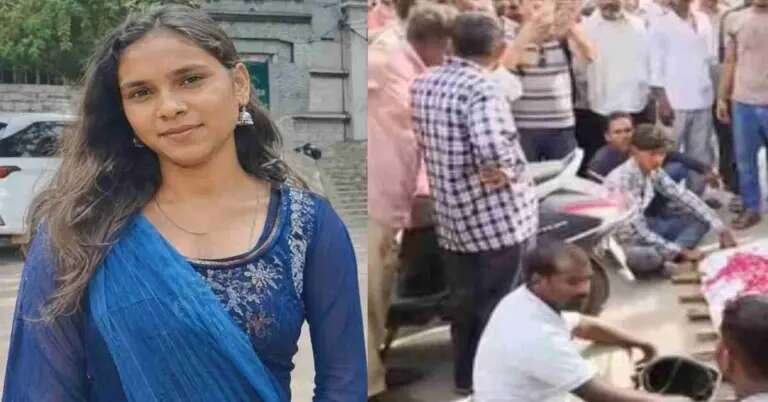 हल्द्वानी में सड़क हादसे में छात्रा की मौत, कार्रवाई न होने पर परिजनों ने शव रखकर लगाया जाम