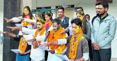एसएसजे कैंपस चम्पावत में ABVP को बड़ा झटका, अध्यक्ष पद पर भानु तड़ागी की धमाकेदार जीत