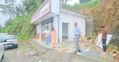 जिलाधिकारी ने मानेश्वर में 18.66 लाख की लागत से निर्मित हिलांस कैफे का किया स्थलीय निरीक्षण
