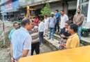खटकना पुल के पास पेयजल लाइन कार्य का डीएम ने किया निरीक्षण, तेजी और गुणवत्ता के निर्देश