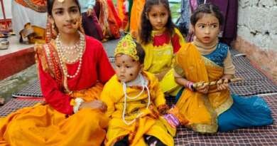 गुप्तेश्वर शिव मंदिर बाजगांव में जन्माष्टमी मेले का शुभारंभ
