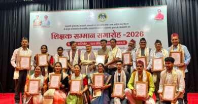 चम्पावत के भाषा शिक्षकों का दिल्ली में सम्मान