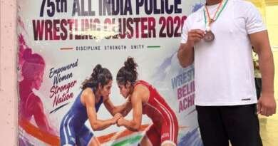 चम्पावत पुलिस के फायरमैन महेंद्र सिंह रावत ने जीता कांस्य पदक