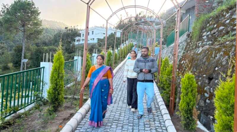 नगर पालिका अध्यक्ष प्रेमा पांडे ने विकास कार्यों का किया निरीक्षण