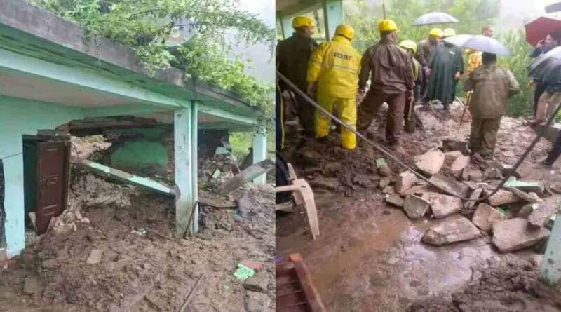 अल्मोड़ा में बारिश का कहर: मलबे में दबा मकान, महिला समेत दो बच्चों की मौत की सूचना