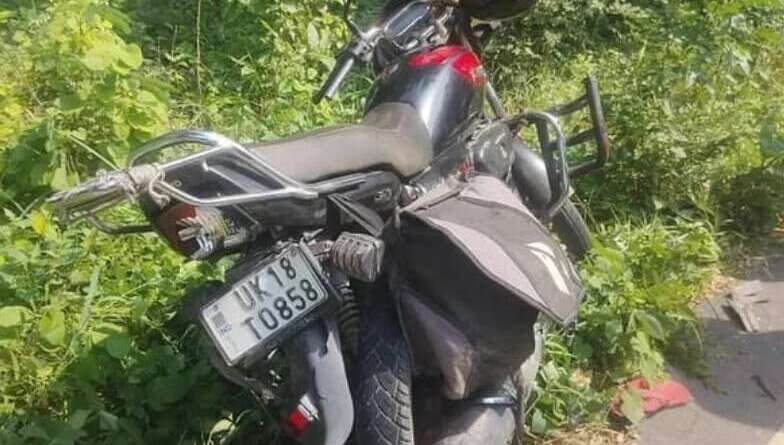 चकलुवा में दर्दनाक सड़क हादसा, बाइक सवार युवक की मौत; दूसरा गंभीर