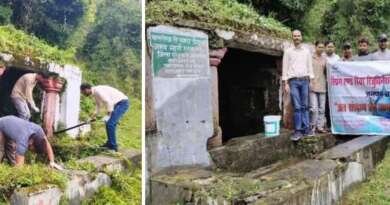 चम्पावत : पंत जयंती पर SARRA ने नोले-धारों में चलाया स्वच्छता और जल संरक्षण अभियान