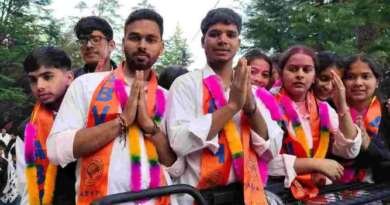 लोहाघाट महाविद्यालय में एबीवीपी का परचम लहराया, एनएसयूआई का सूपड़ा हुआ साफ