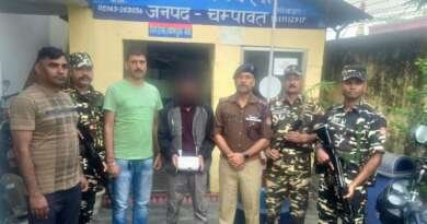 नेपाल बॉर्डर के पास 18.08 ग्राम स्मैक के साथ ₹5 हजार का इनामी गैंगस्टर गिरफ्तार