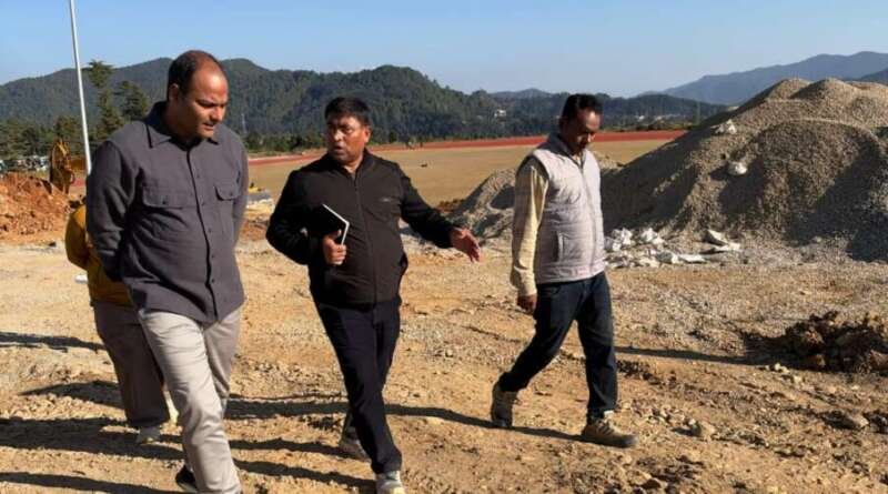 257 करोड़ के बालिका स्पोर्ट्स कॉलेज में निर्माण कार्यों को रफ्तार, नवंबर तक तैयार होंगे खेल मैदान
