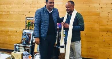 सेवानिवृत्त NSG कमांडो मनोज करायत सम्मानित, युवाओं को अग्निवीर बनाने में निभा रहे अहम भूमिका